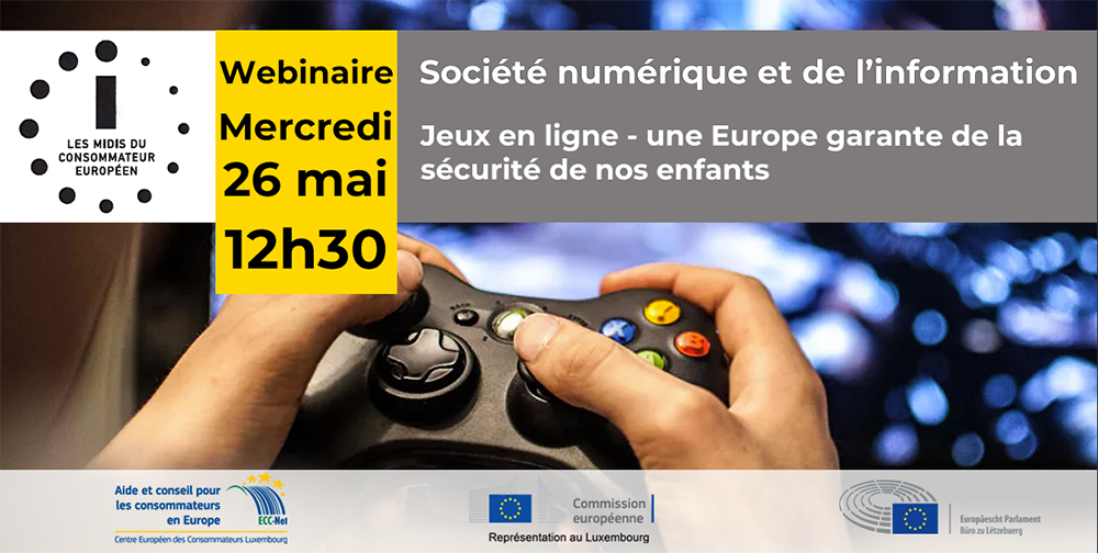 Jeux en ligne : une Europe garante de la sécurité de nos enfants